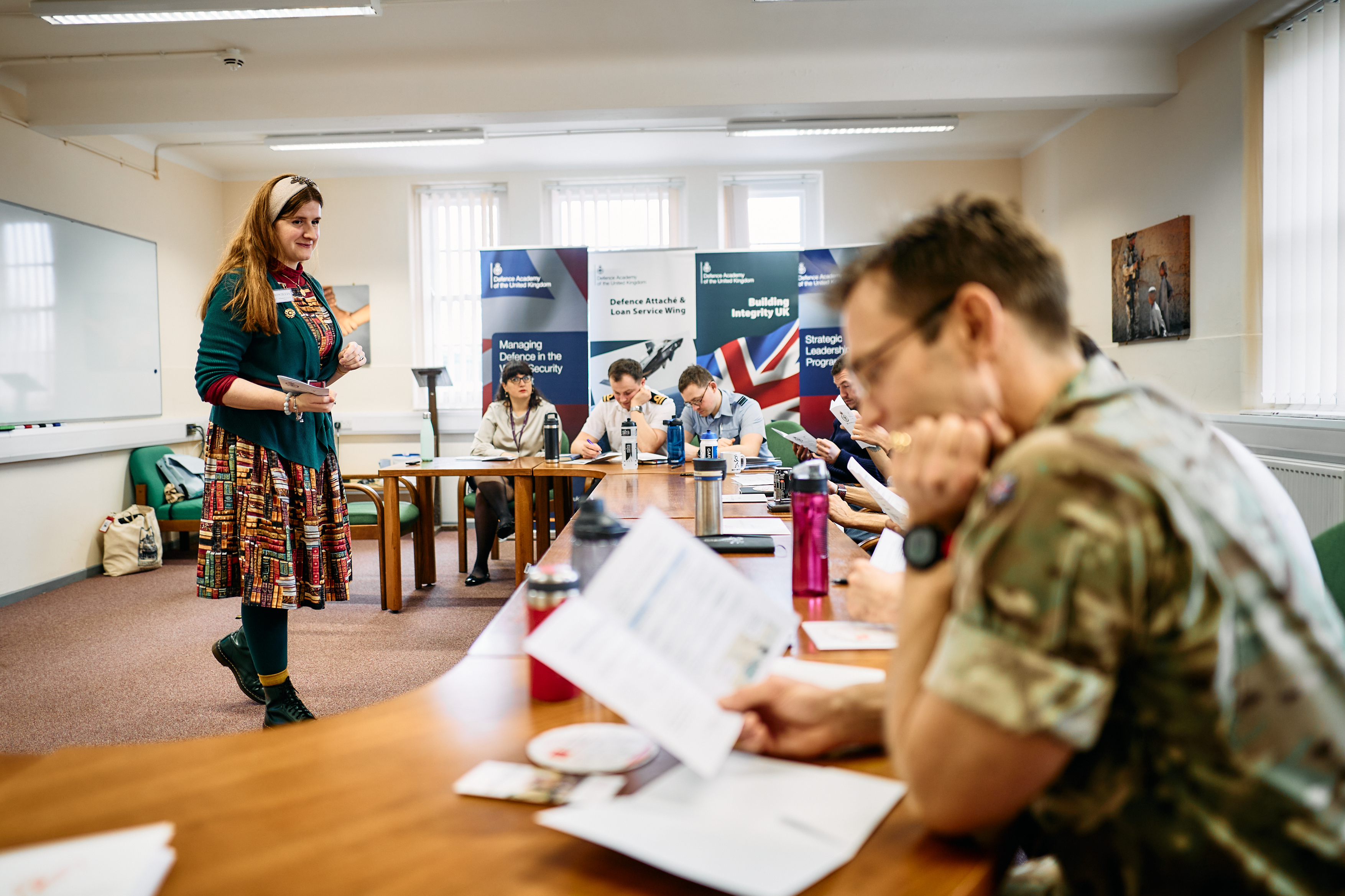 French training in professional context in Oxford