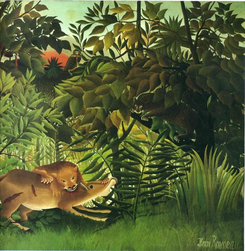 Café des arts : Henri Rousseau